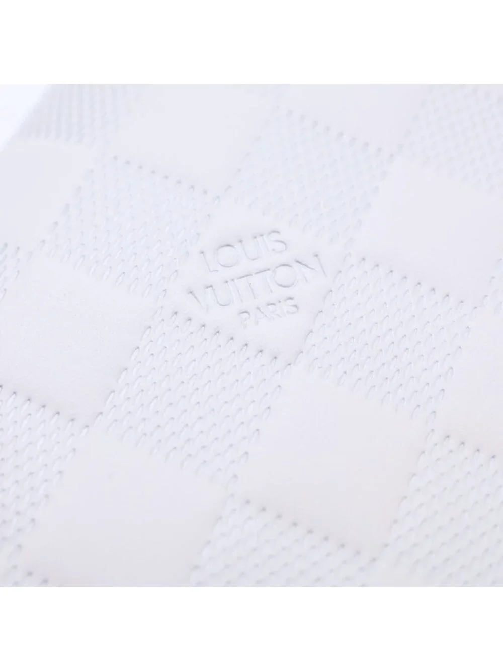 Louis Vuitton Damier Infini Portefeuille Brazza Wallet White Leather